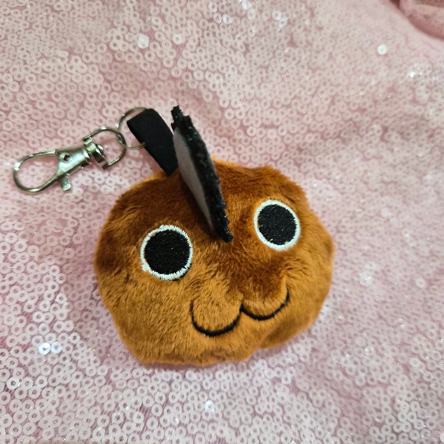 Chainsaw puppy keychain