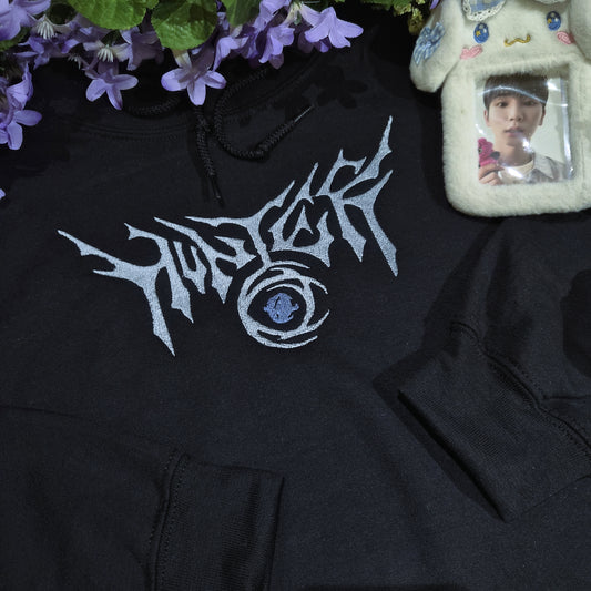 Uncanny Valley embroidered hoodie