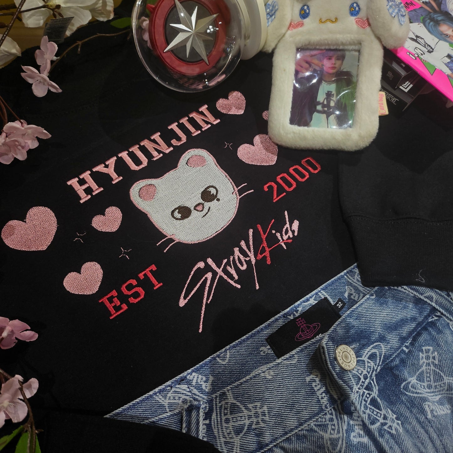 Hyunjini embroidered crewneck