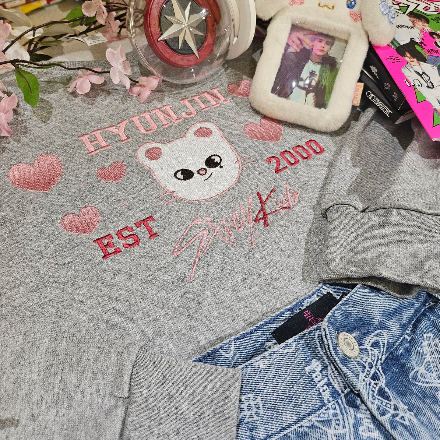 Hyunjini embroidered crewneck