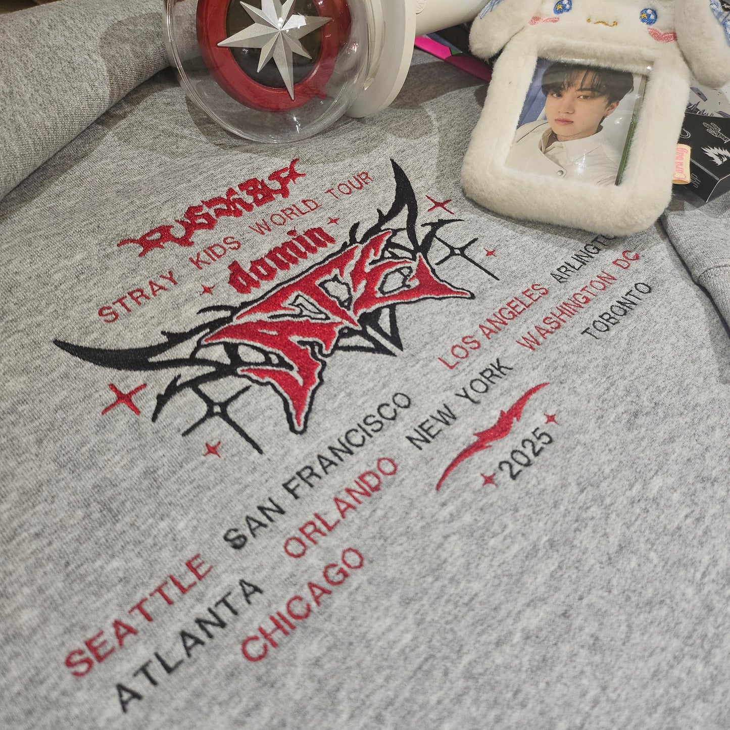 ATE 2025 embroidered tour hoodie