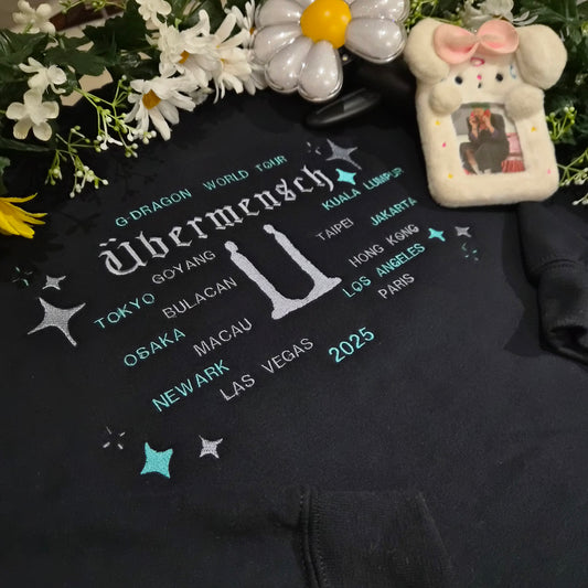 Ubermensch 2025 tour hoodie