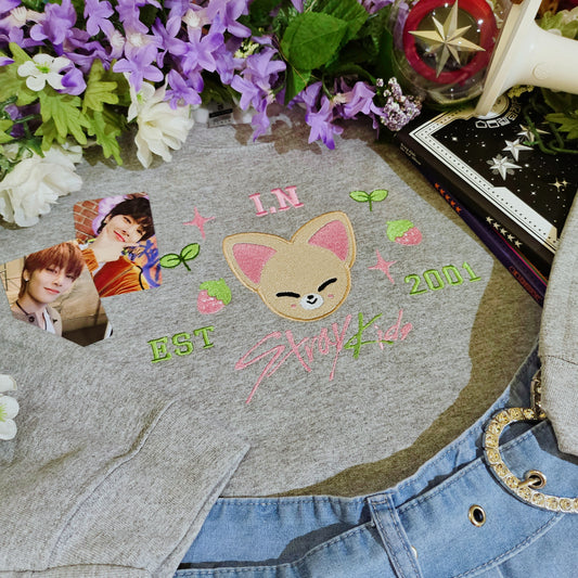 Foxi embroidered crewneck