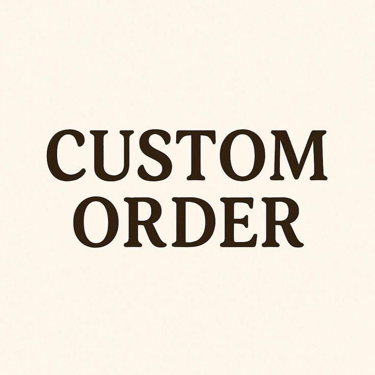 Custom order for Mei