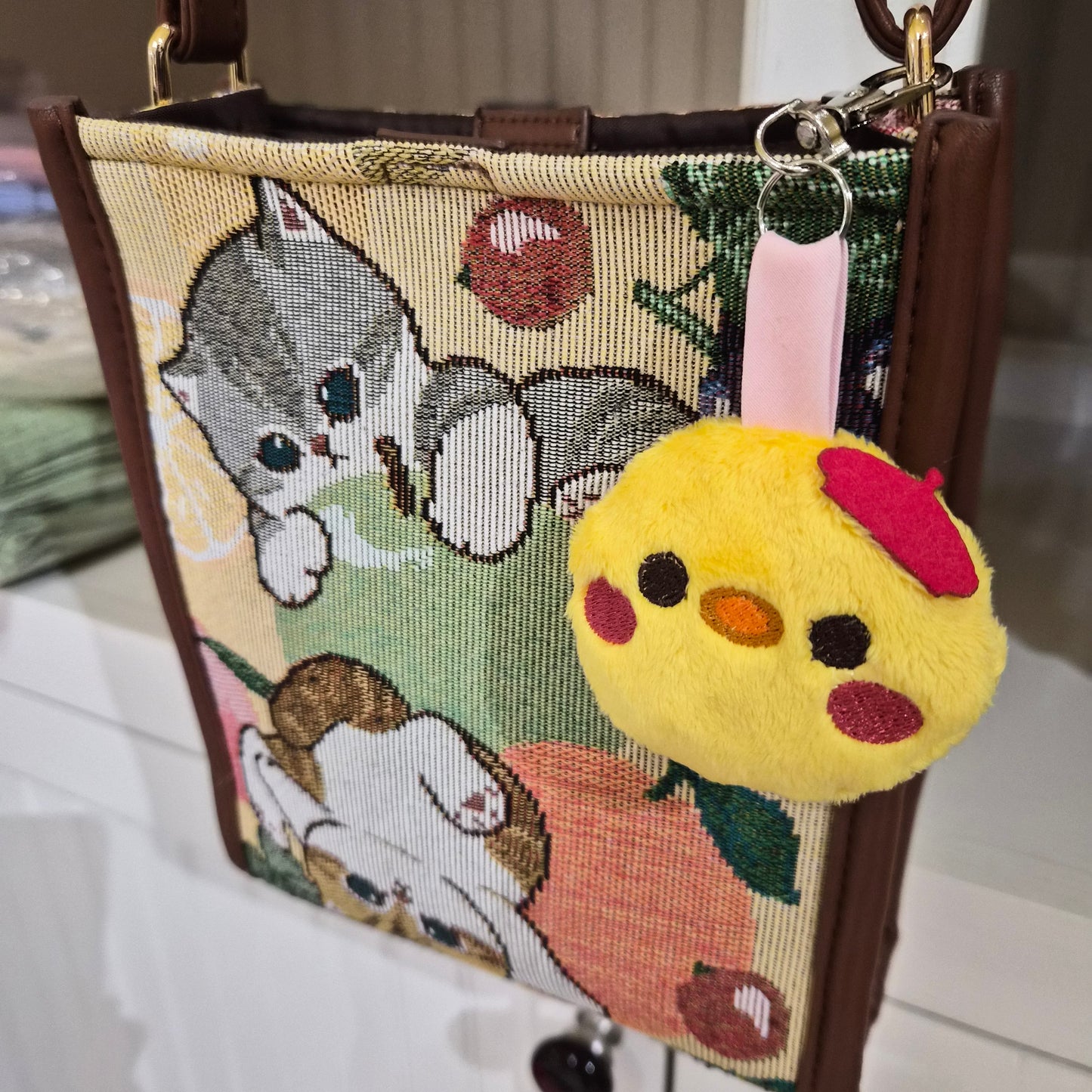 LADS plush keychain
