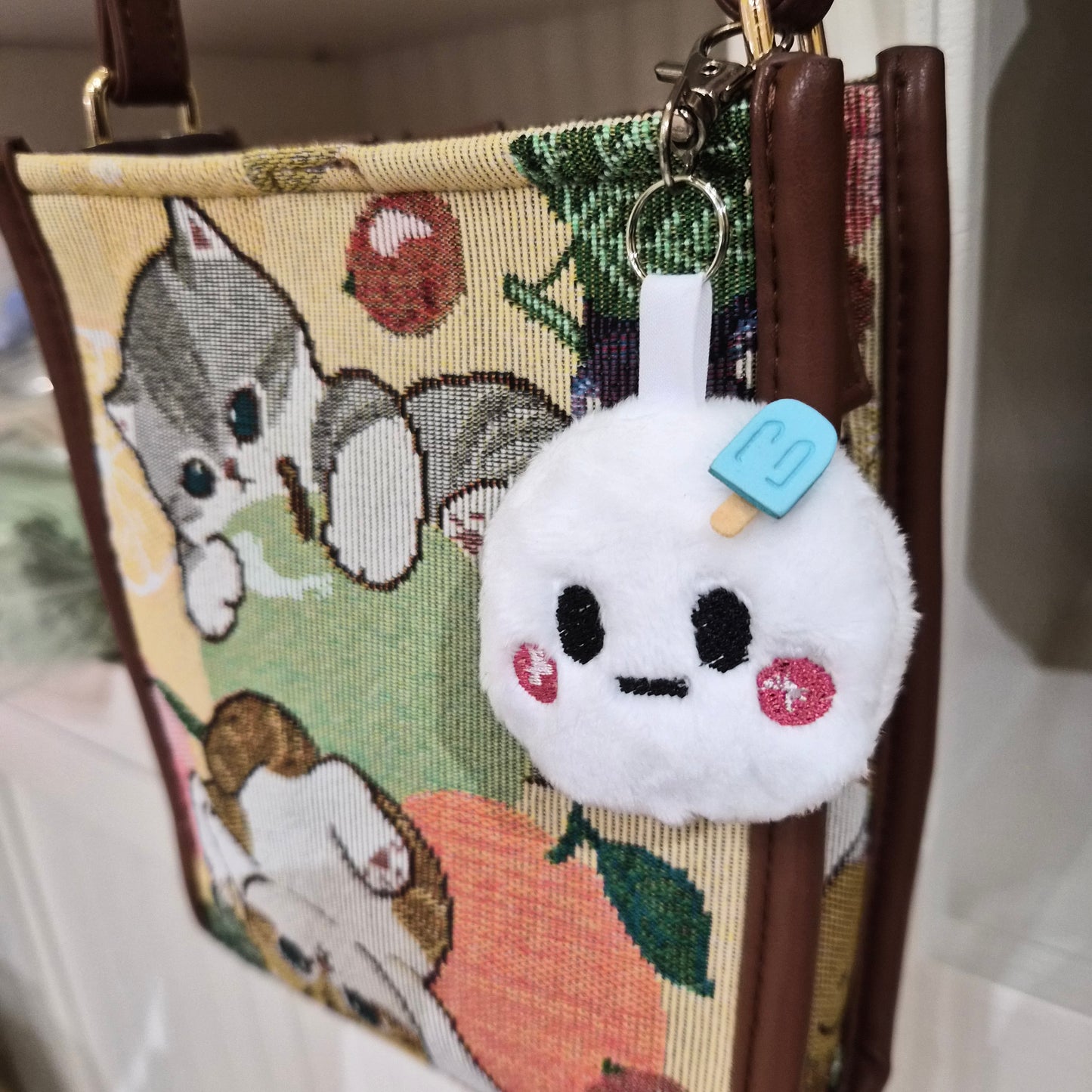 LADS plush keychain