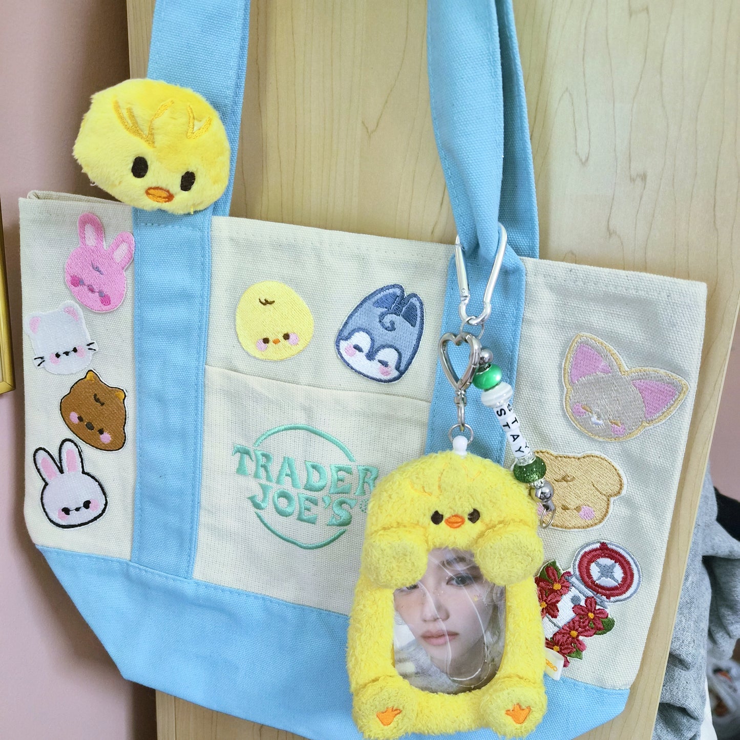 SKZ handmade plush keychain