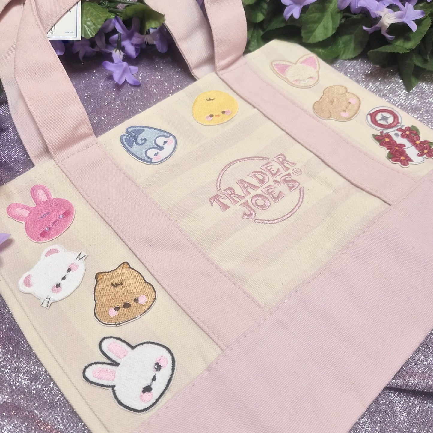 Kpop tote striped version