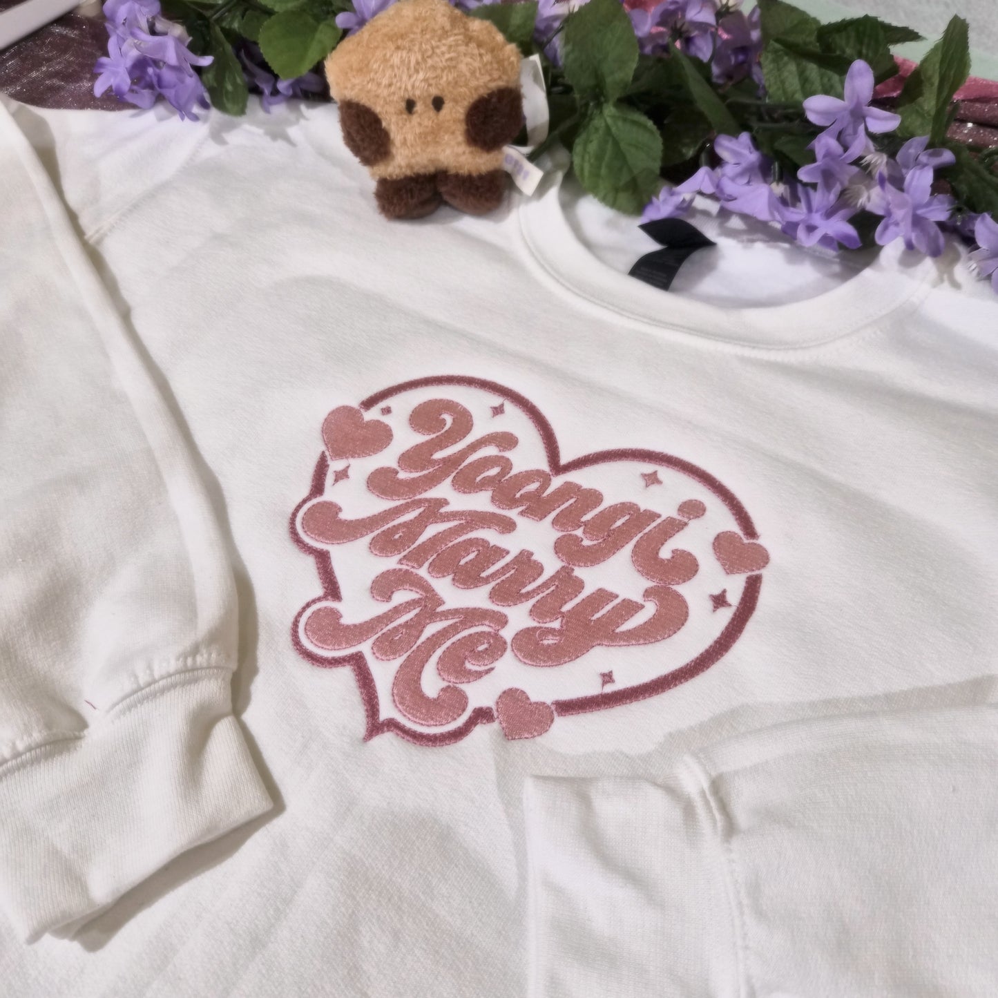 Yoongi Marry Me crewneck