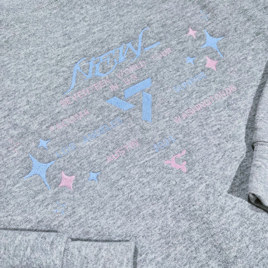 [New-] Embroidered zip up