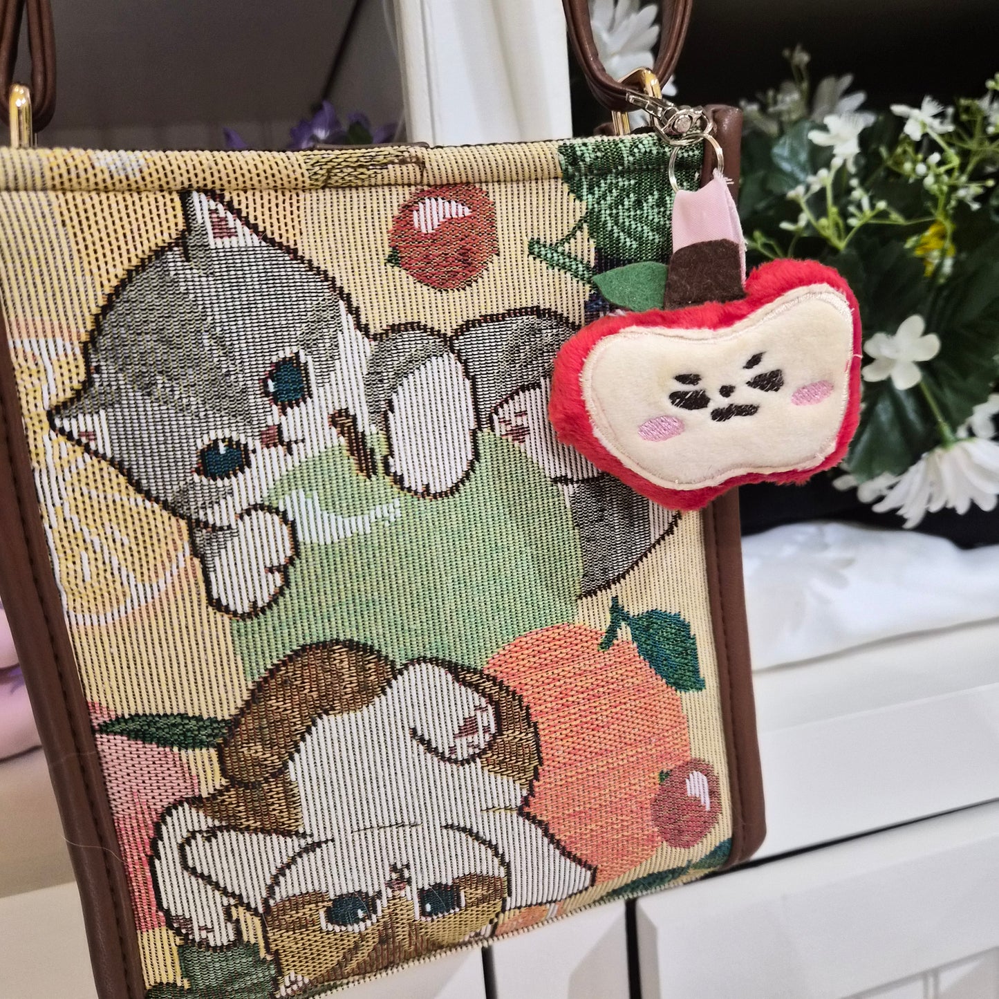 LADS plush keychain