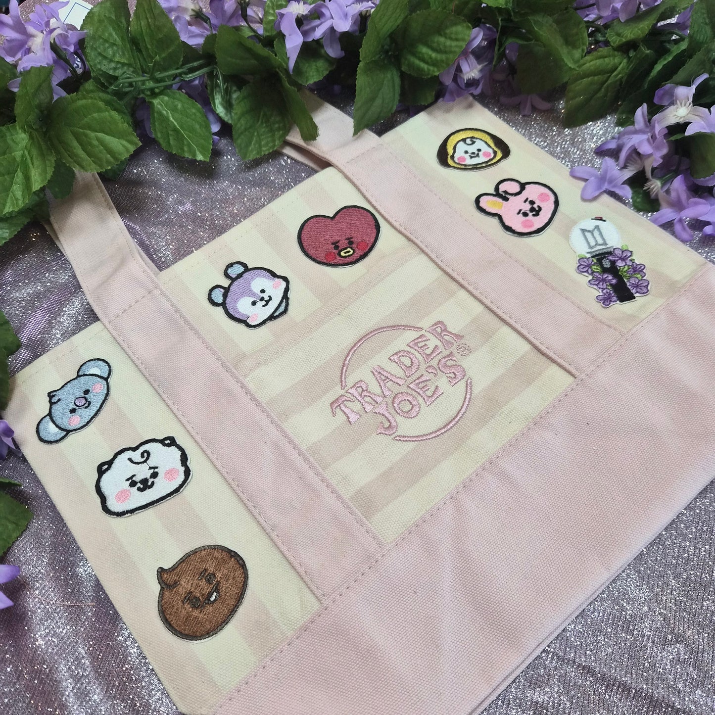 Kpop tote striped version