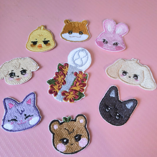 Ateez embroidered patches