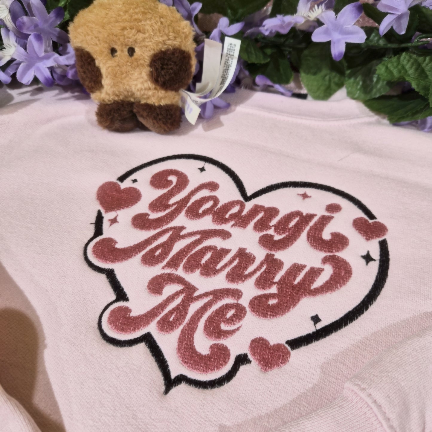 Yoongi Marry Me crewneck