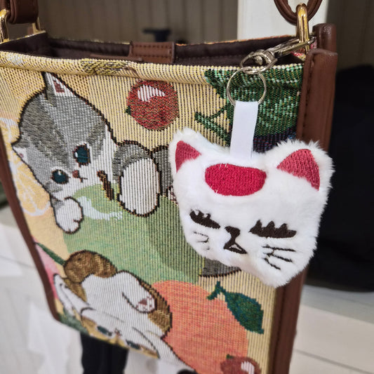 Yokai plush keychain