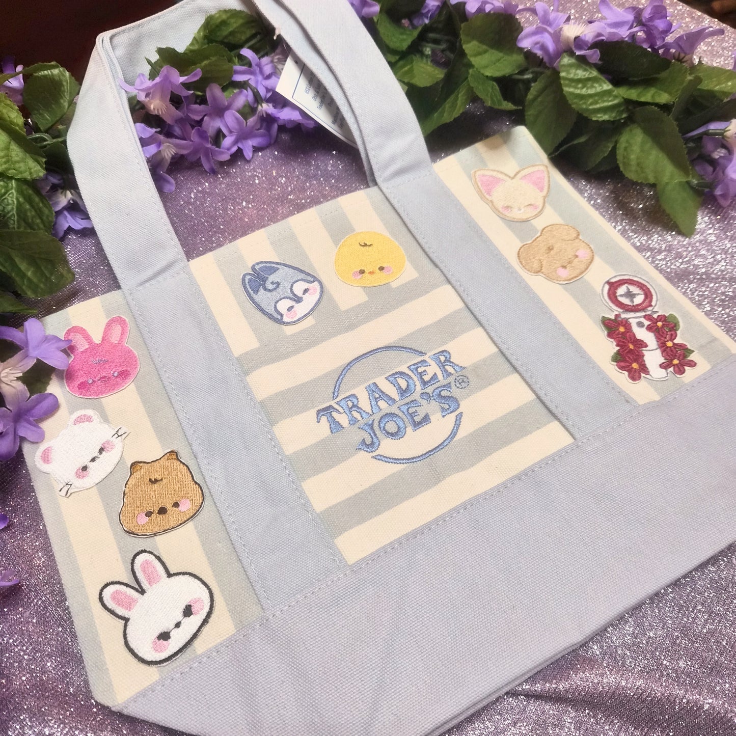 Kpop tote striped version