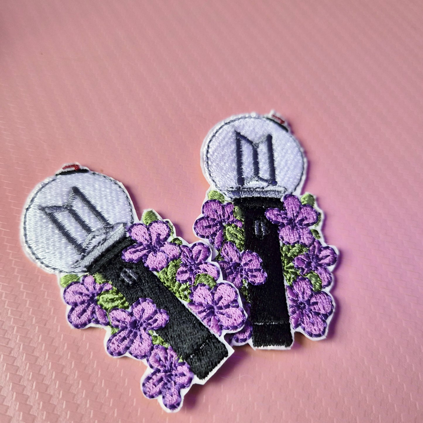 BTS embroidered iron on patches