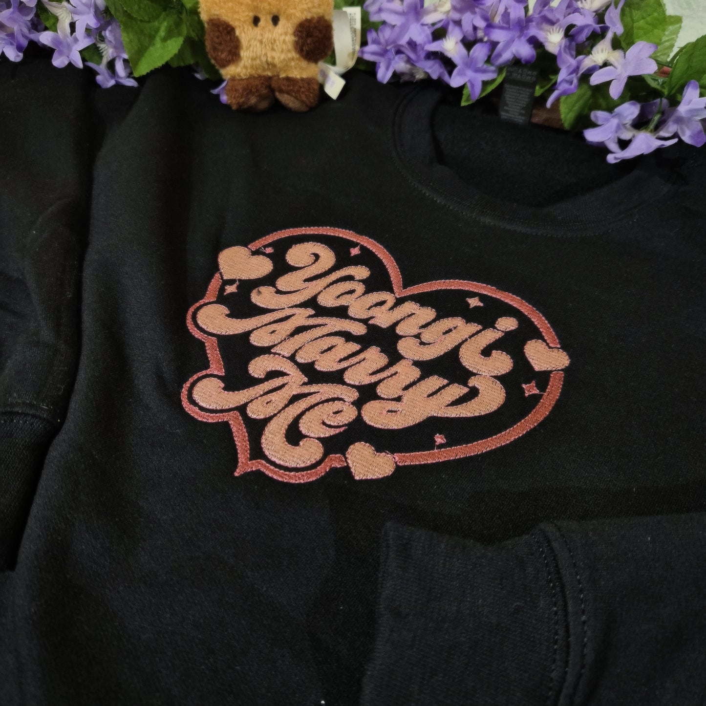 Yoongi Marry Me crewneck
