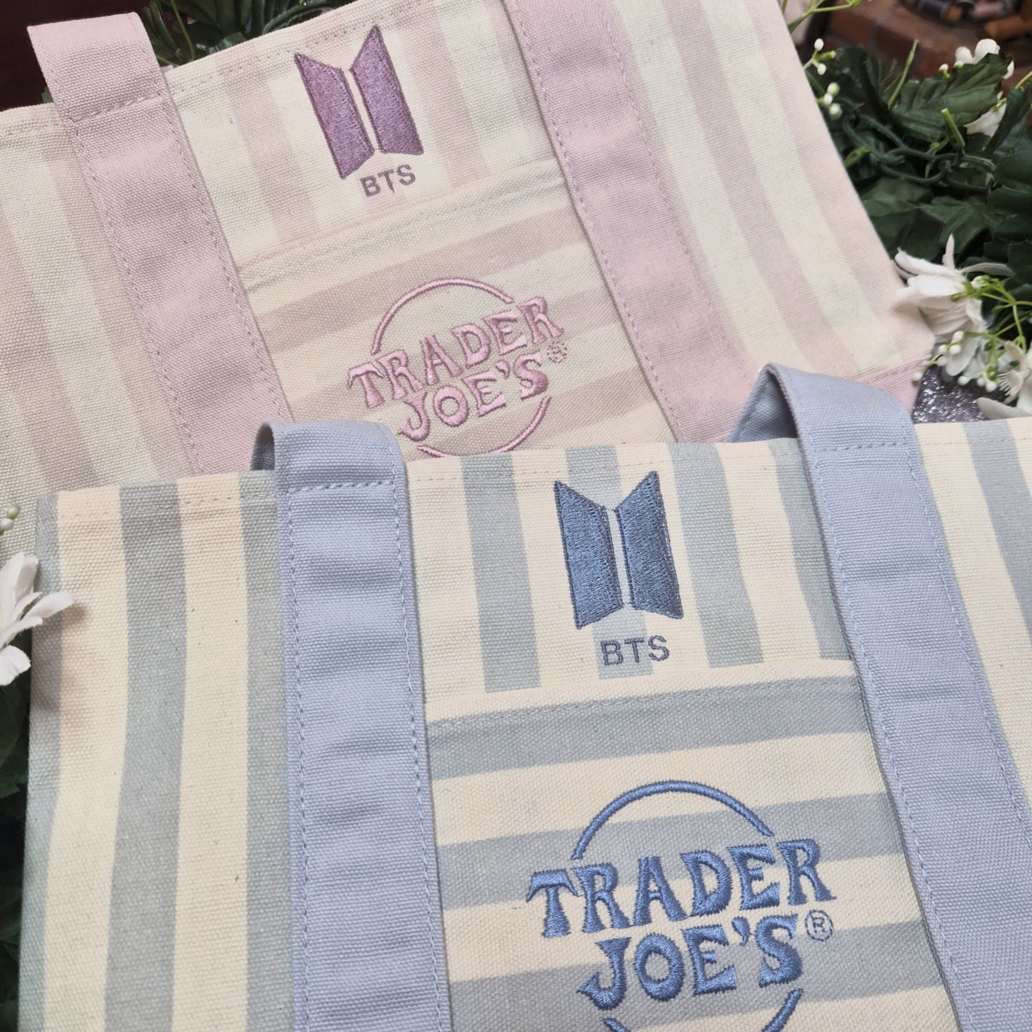 Kpop tote striped version