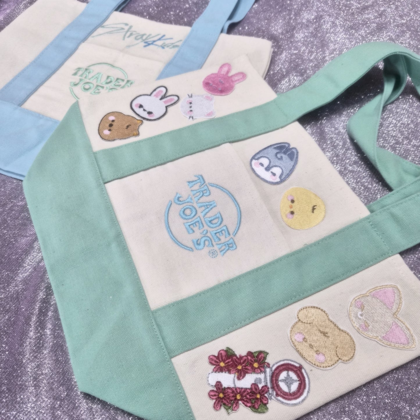 Kpop canvas totes