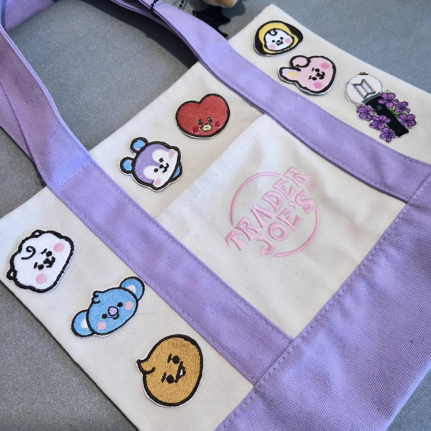 BTS embroidered iron on patches