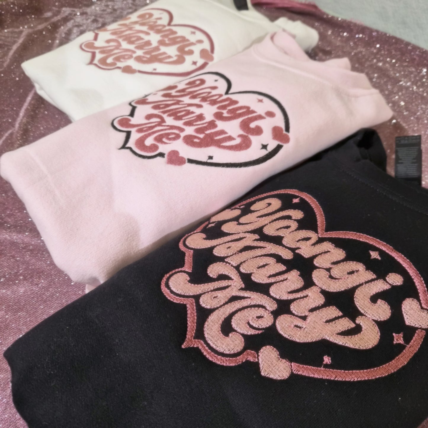 Yoongi Marry Me crewneck