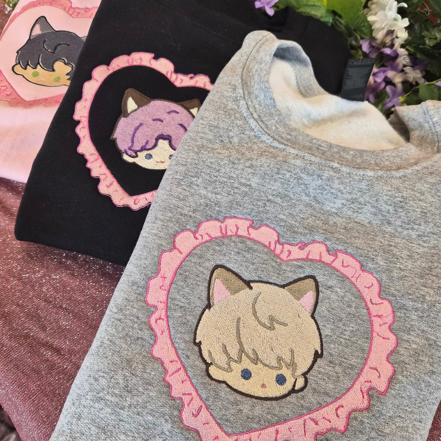 LADS Kitty crewneck
