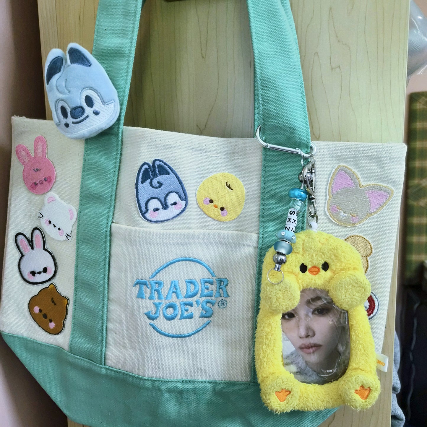 SKZ handmade plush keychain
