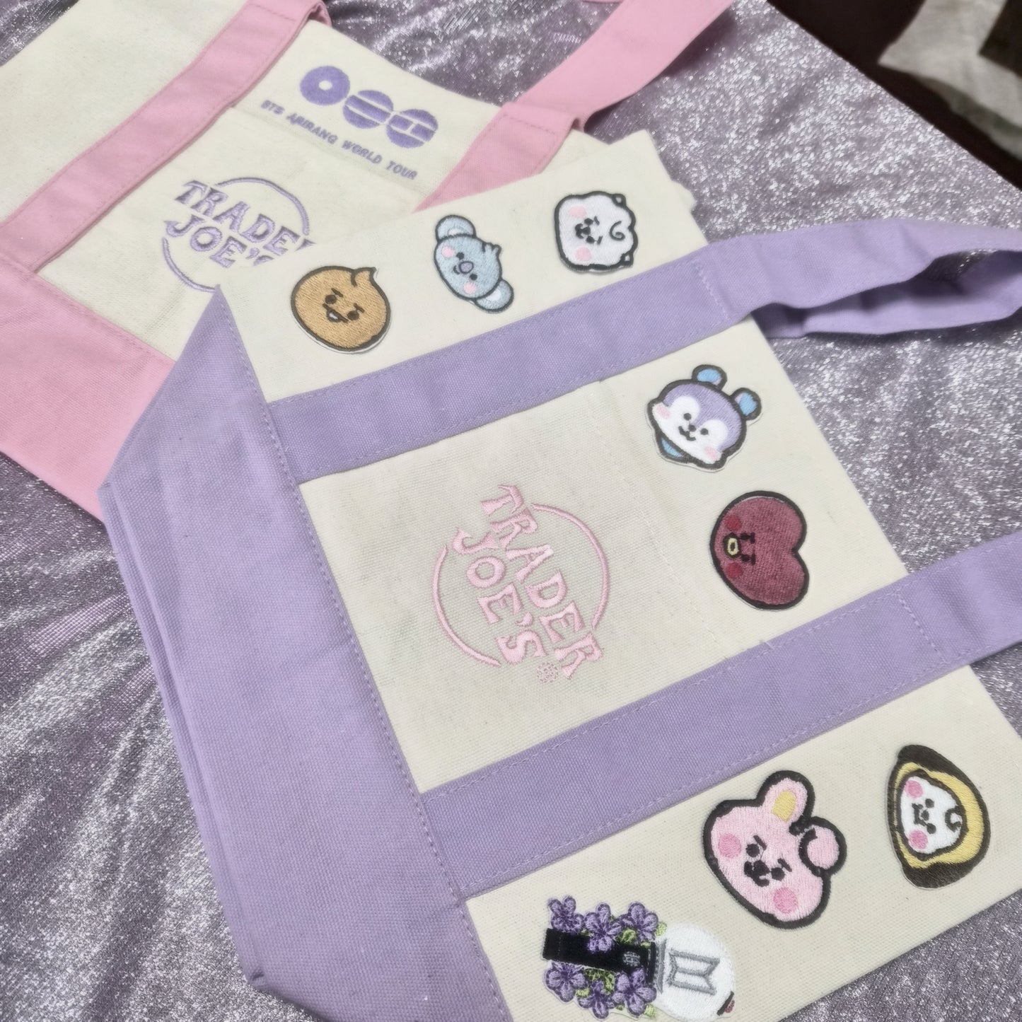 Kpop canvas totes